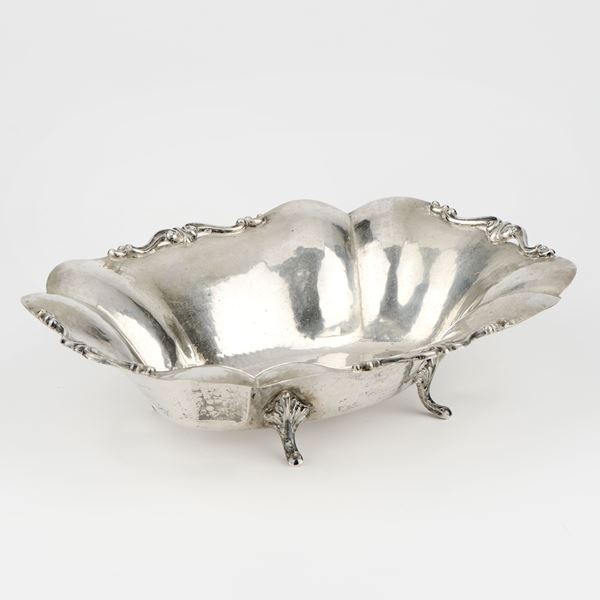 Cestina centrotavola in argento  - Auction L'Arte della Tavola - Casa d'aste Farsettiarte