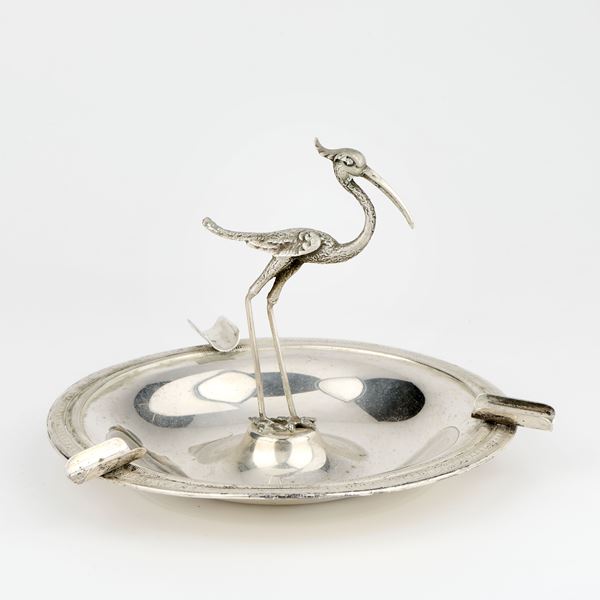 Posacenere in argento  - Auction L'Arte della Tavola - Casa d'aste Farsettiarte