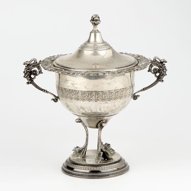 Zuccheriera in argento