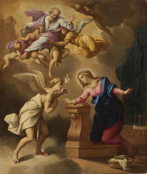 Gaetano Lapis (attr. a) - Annunciazione
