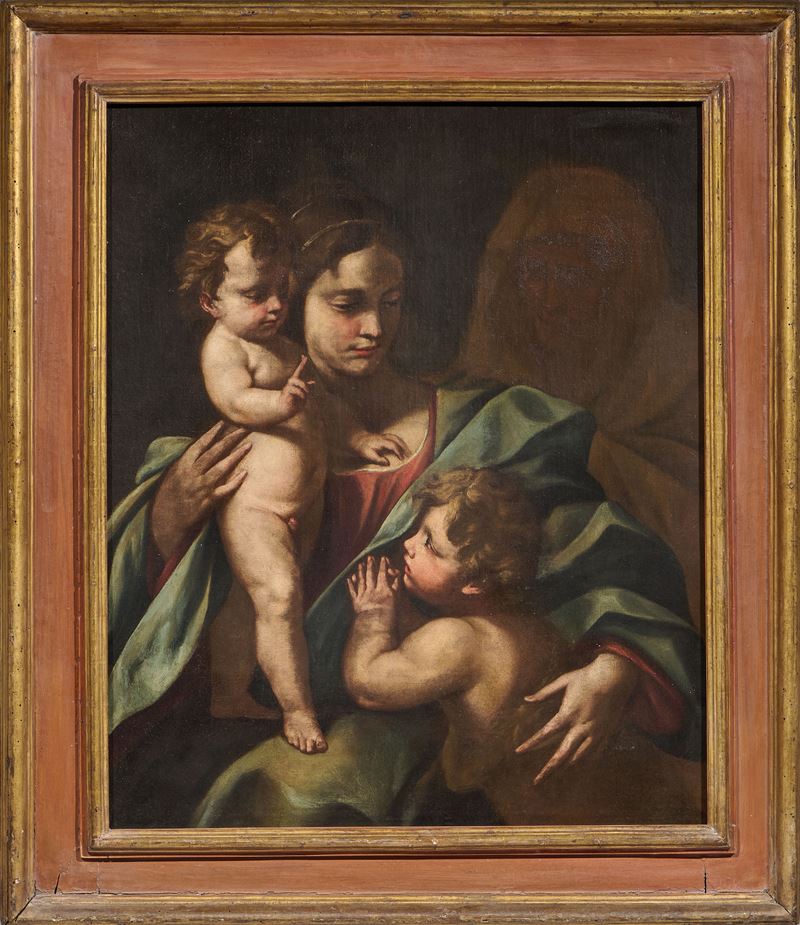 Sacra Famiglia con San Giovannino e Santa Elisabetta