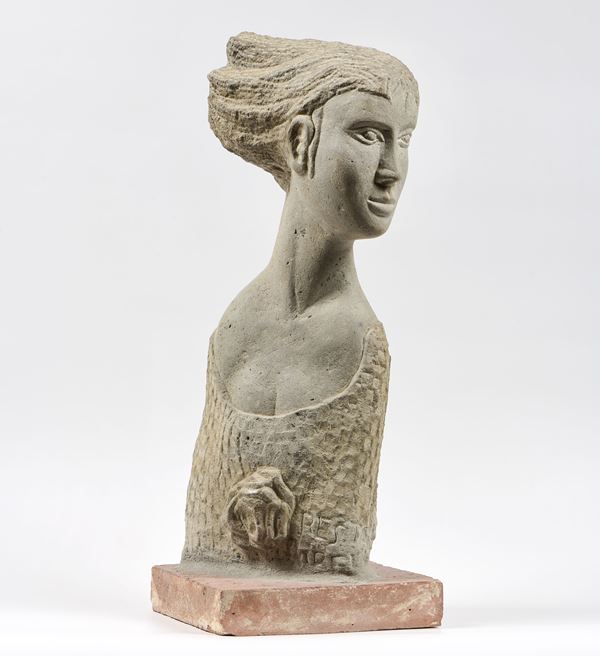 Ignoto del XX secolo - Busto di donna