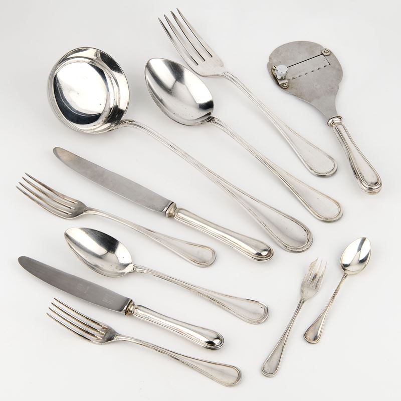 Servizio di posate in argento