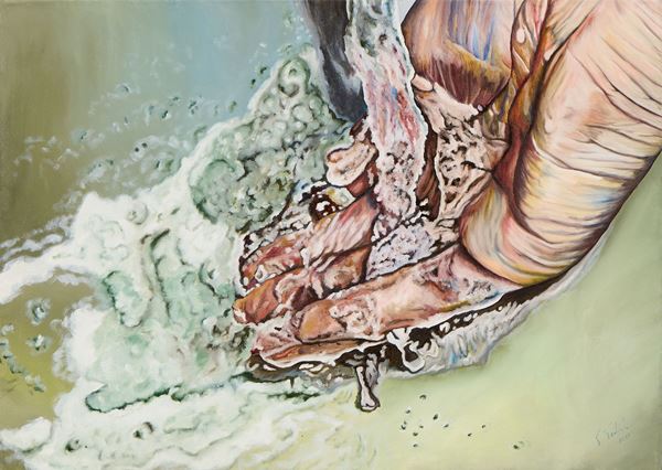 Paolo Terdich - Fonte del Carso - Mani 7 (Acqua)