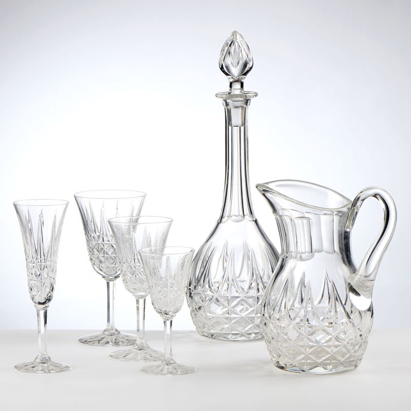 Saint-Louis servizio di bicchieri in cristallo