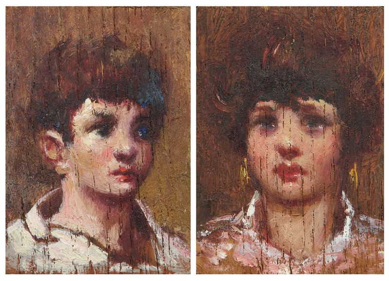 «Ritratto di fanciullo» e «Ritratto di fanciulla»