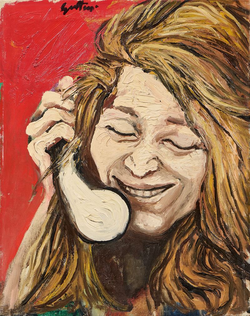 Donna al telefono