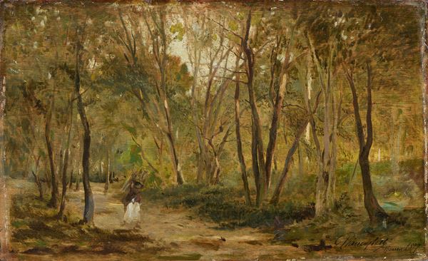 Giovanni Piancastelli - Fascinaia nel bosco
