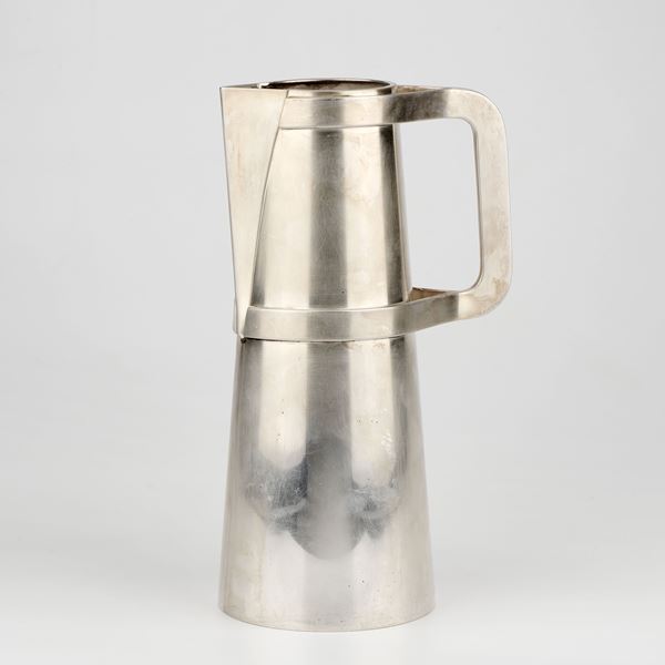 Lino Sabattini grande brocca in silver plated  - Asta L'Arte della Tavola - Casa d'aste Farsettiarte
