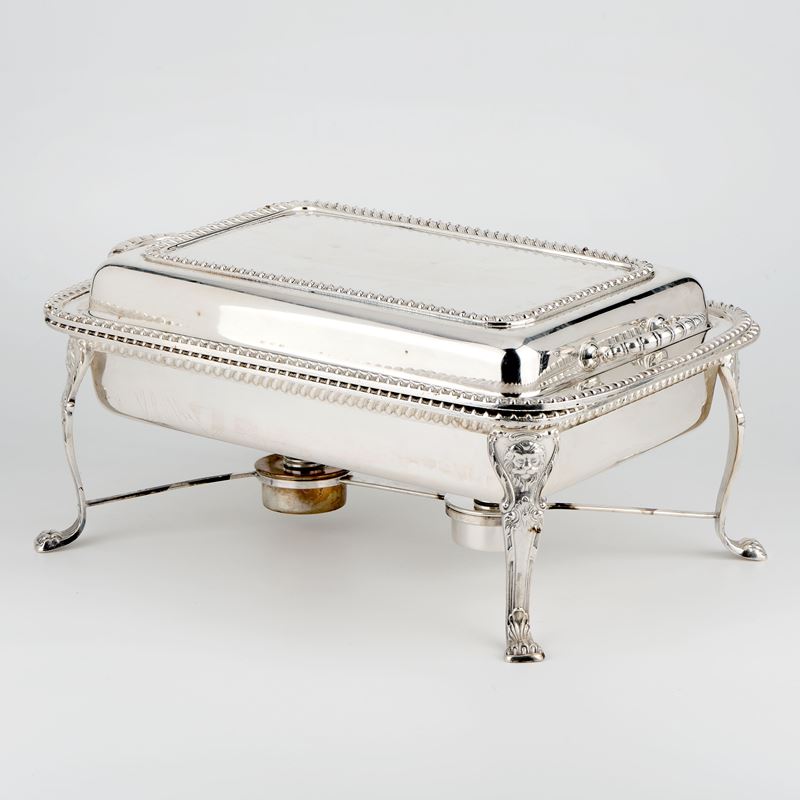 Scaldavivande in Silver plated