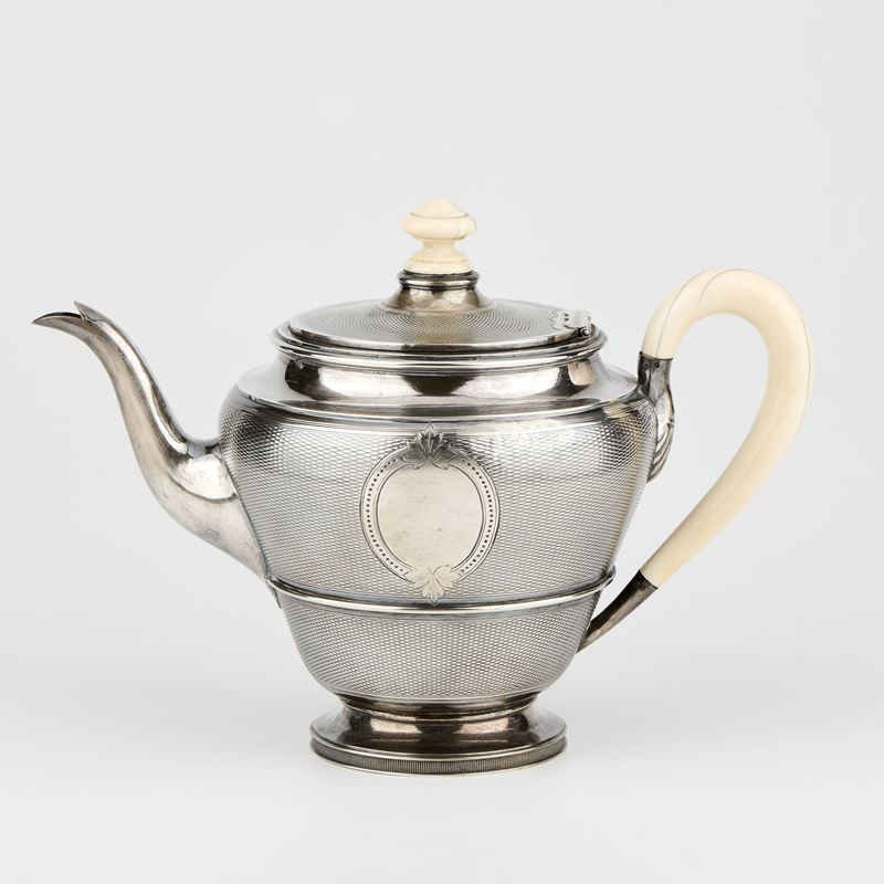 Caffettiera in argento