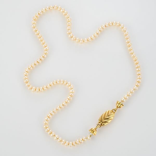 Collana di perle Keshi
