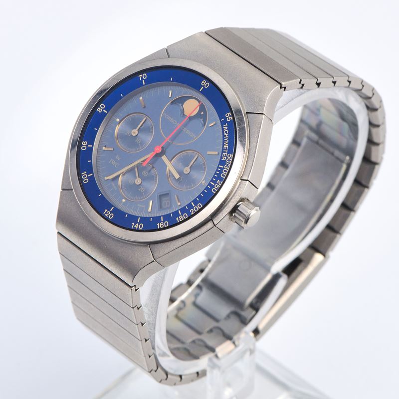 Porsche Design by IWC Chronograph fasi luna ref. 3742, anni Duemila