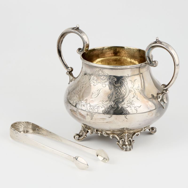 Zuccheriera in argento