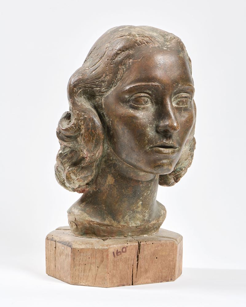 Testa di giovane donna (L'Algerina)