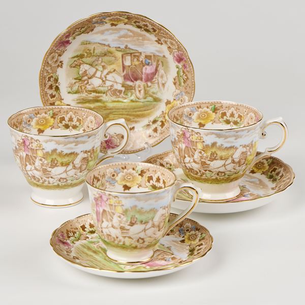 Tuscan Bone China servizio da caffè in porcellana