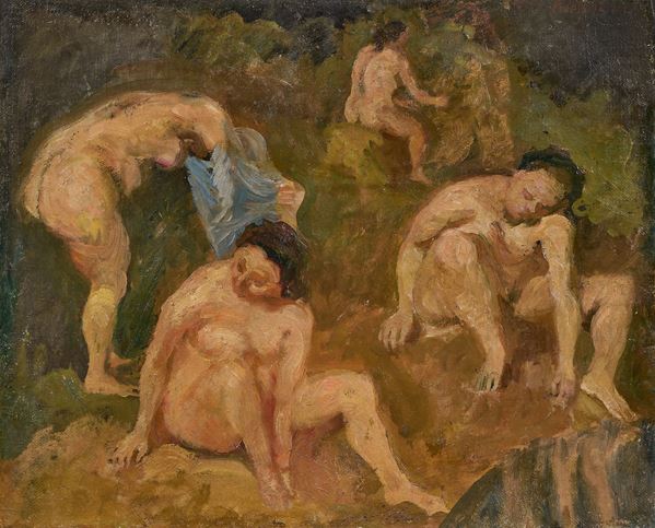 Luigi Montanarini - Bagnanti