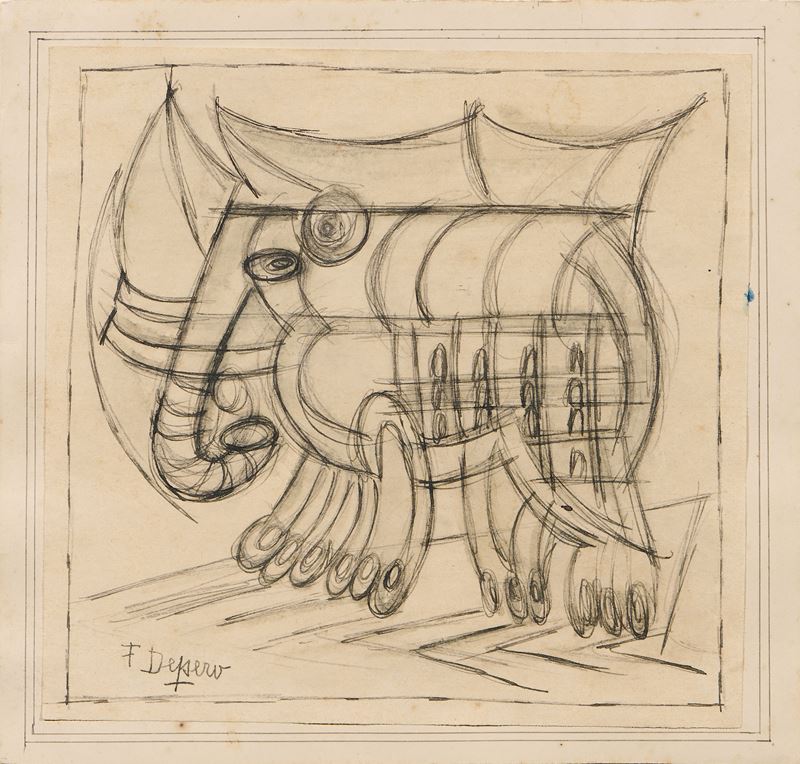 Fortunato Depero - Elefante