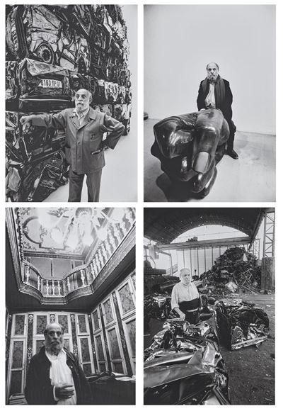 Fabrizio, Cartella con quattro stampe fotografiche (César. Venezia, Biennale di Venezia 1995 / Su...