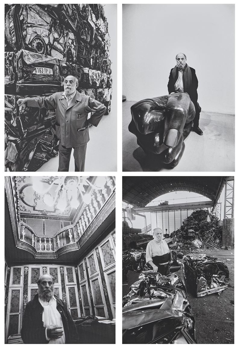 Fabrizio Garghetti - Fabrizio, Cartella con quattro stampe fotografiche (César. Venezia, Biennale...
