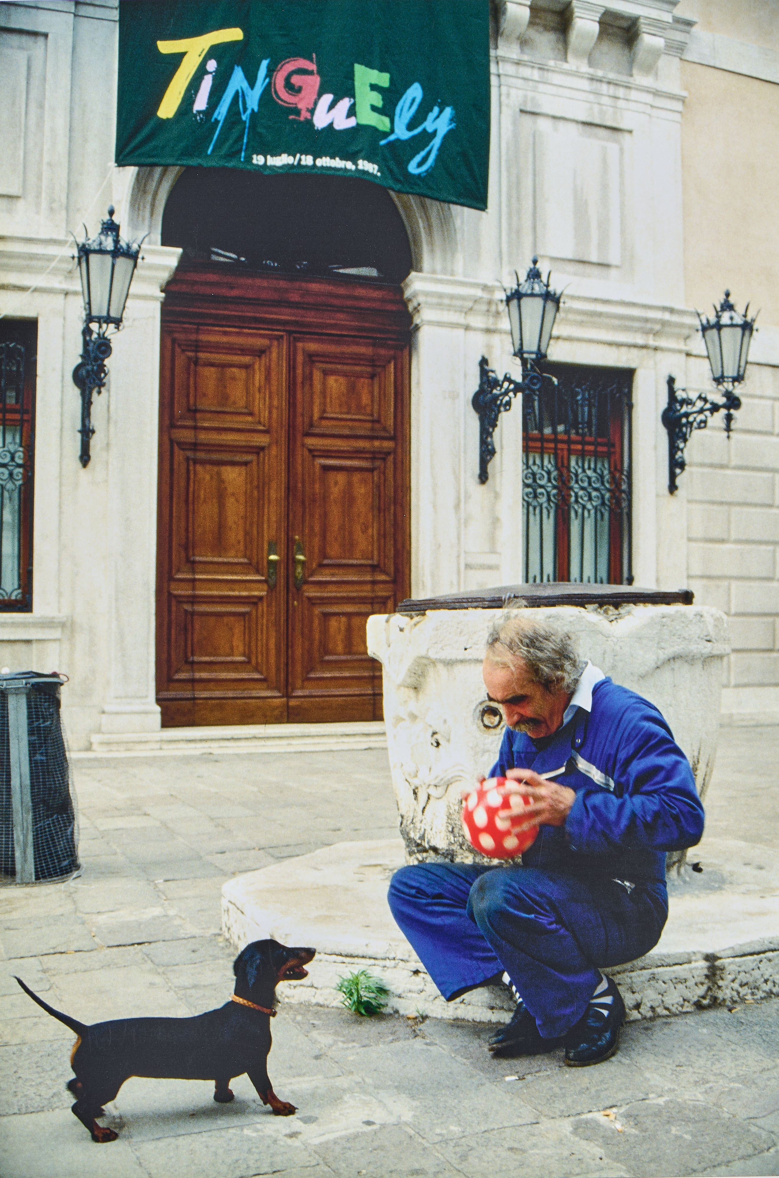 Fabrizio Garghetti - Cartella con quattro stampe fotografiche “Jean Tinguely. Venezia, Palazzo Gr...
