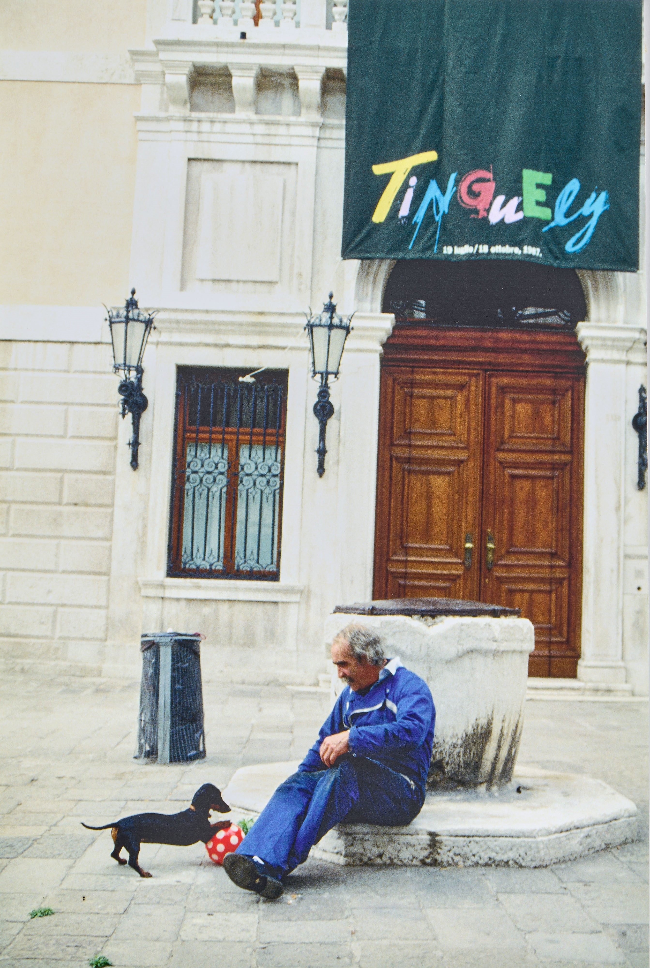 Fabrizio Garghetti - Cartella con quattro stampe fotografiche “Jean Tinguely. Venezia, Palazzo Gr...