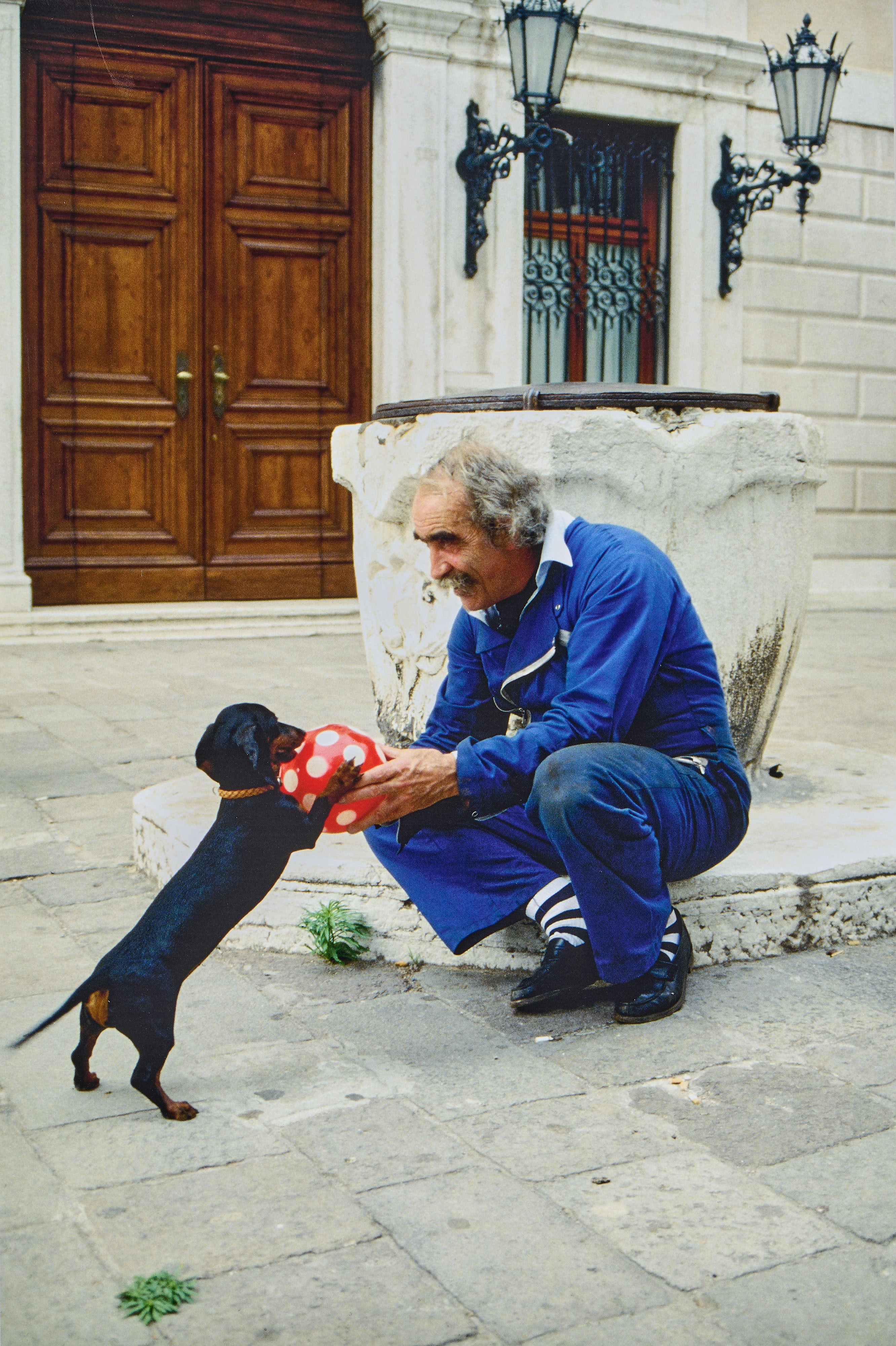 Fabrizio Garghetti - Cartella con quattro stampe fotografiche “Jean Tinguely. Venezia, Palazzo Gr...