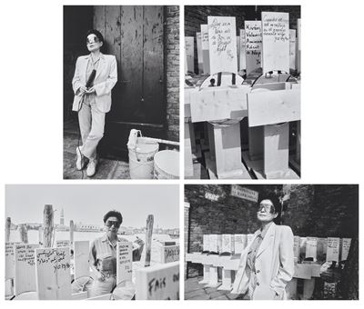 Cartella "Yoko Ono. Ubi Fluxus. Venezia, ex Granai della Repubblica"