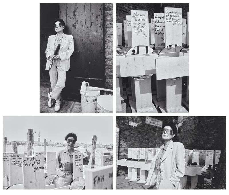 Fabrizio Garghetti - Cartella "Yoko Ono. Ubi Fluxus. Venezia, ex Granai della Repubblica"
