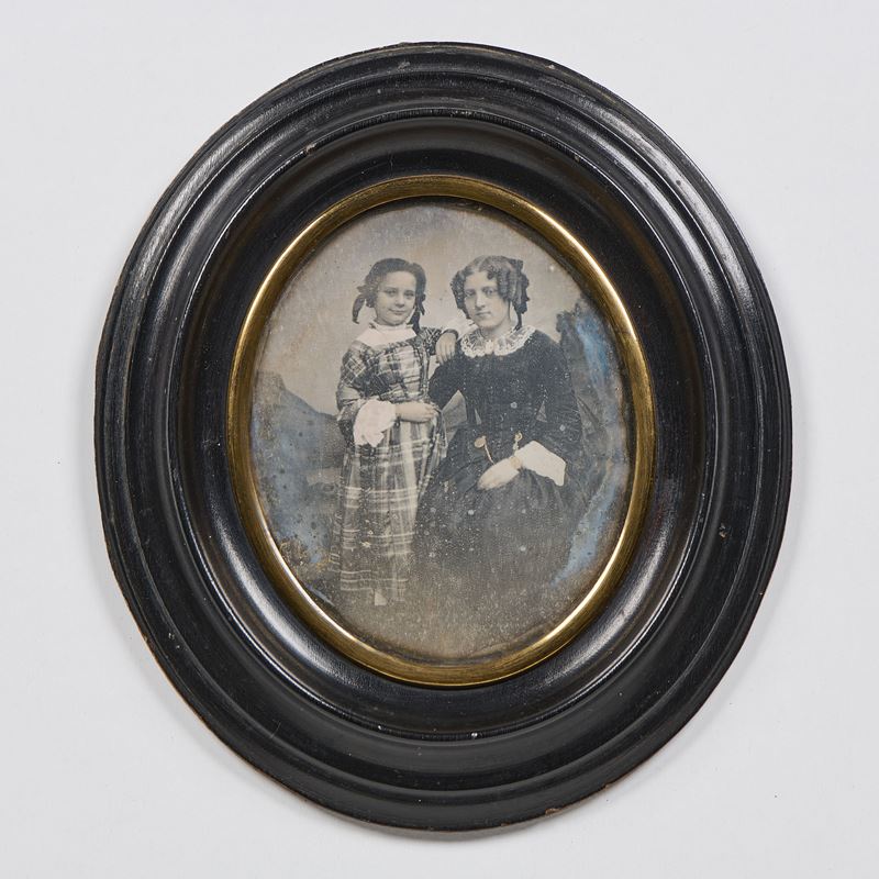 Dagherrotipo raffigurante «Ritratto di madre con figlia»