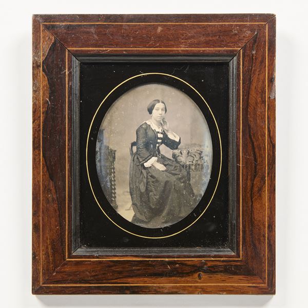 Dagherrotipo raffigurante «Ritratto di giovane signora»