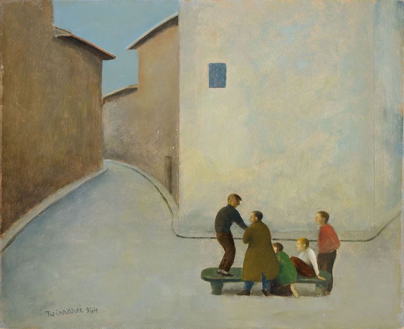 Ragazzi alla panchina