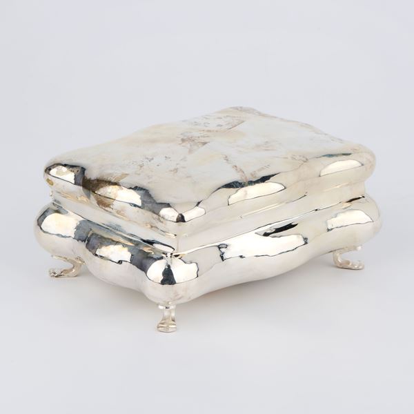Cofanetto portagioie in argento