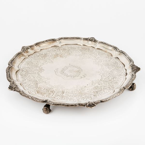 Salver in argento