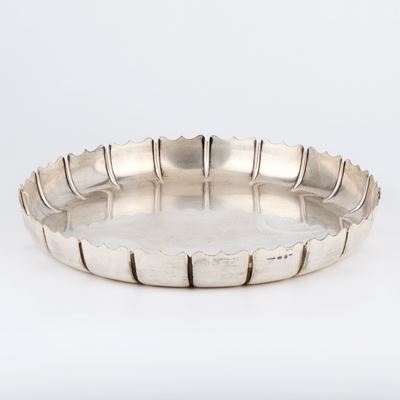 Bulgari, Centrotavola in argento Sterling a corpo circolare