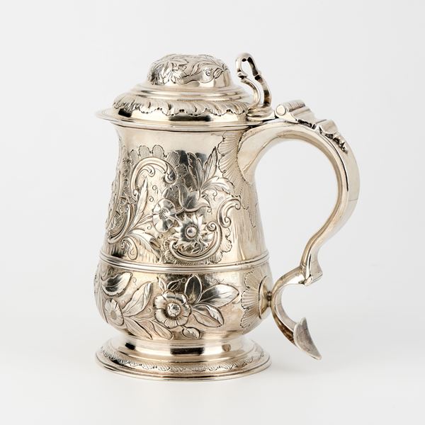 Tankard in argento