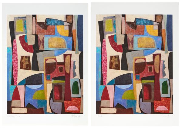 Roberto Miniati - Due grafiche "The House of the Surrealist"