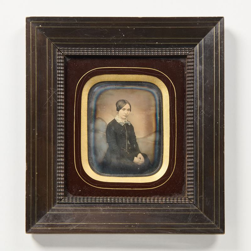 Dagherrotipo raffigurante «Giovane donna»