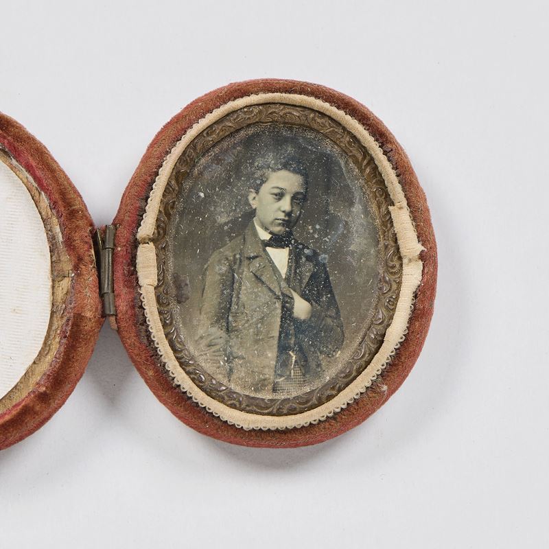 Dagherrotipo raffigurante «Ritratto di giovane»