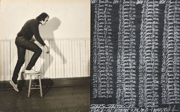 Vito Acconci - Steps: Stepping-Off