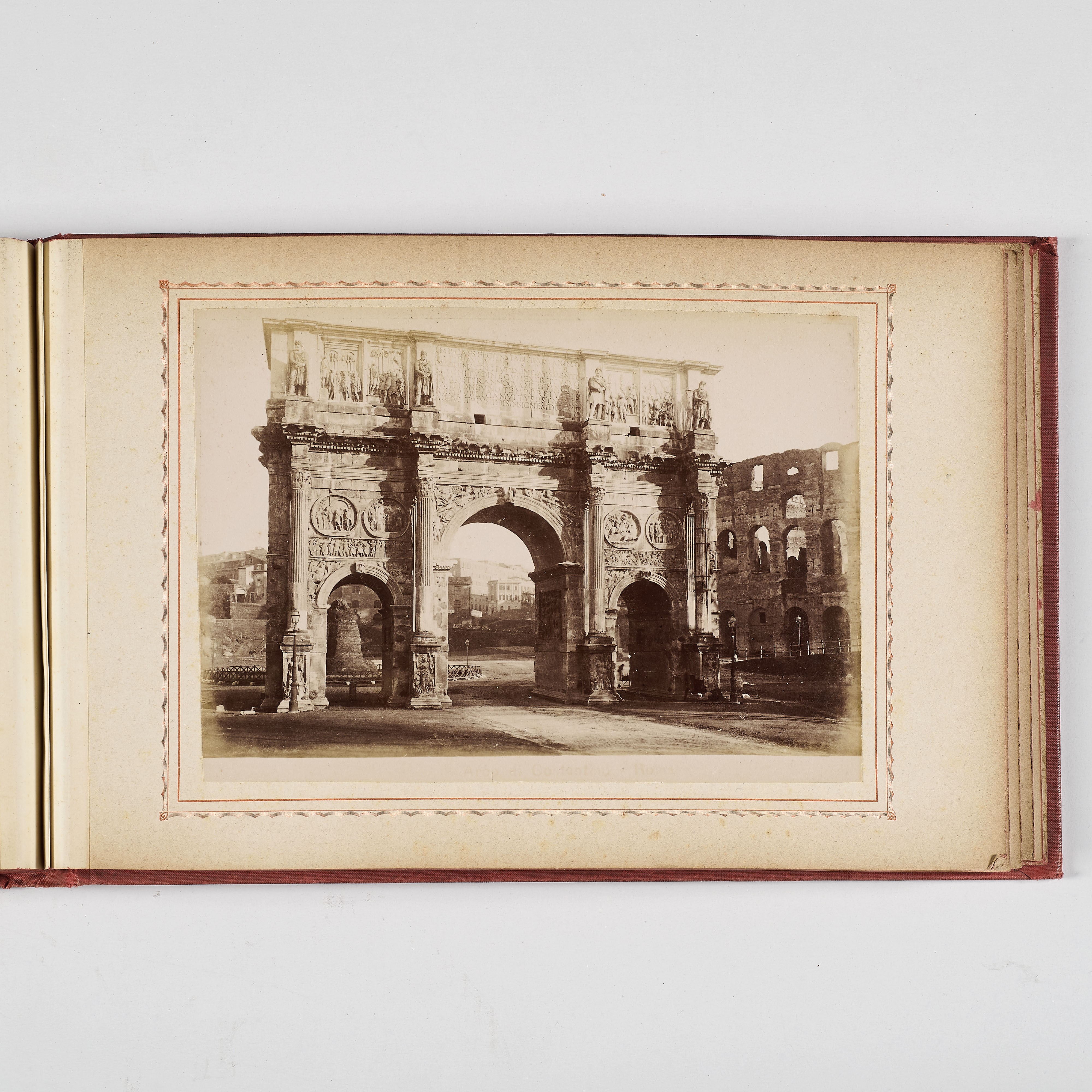 Album medio “Ricordo di Roma”, fine XIX secolo