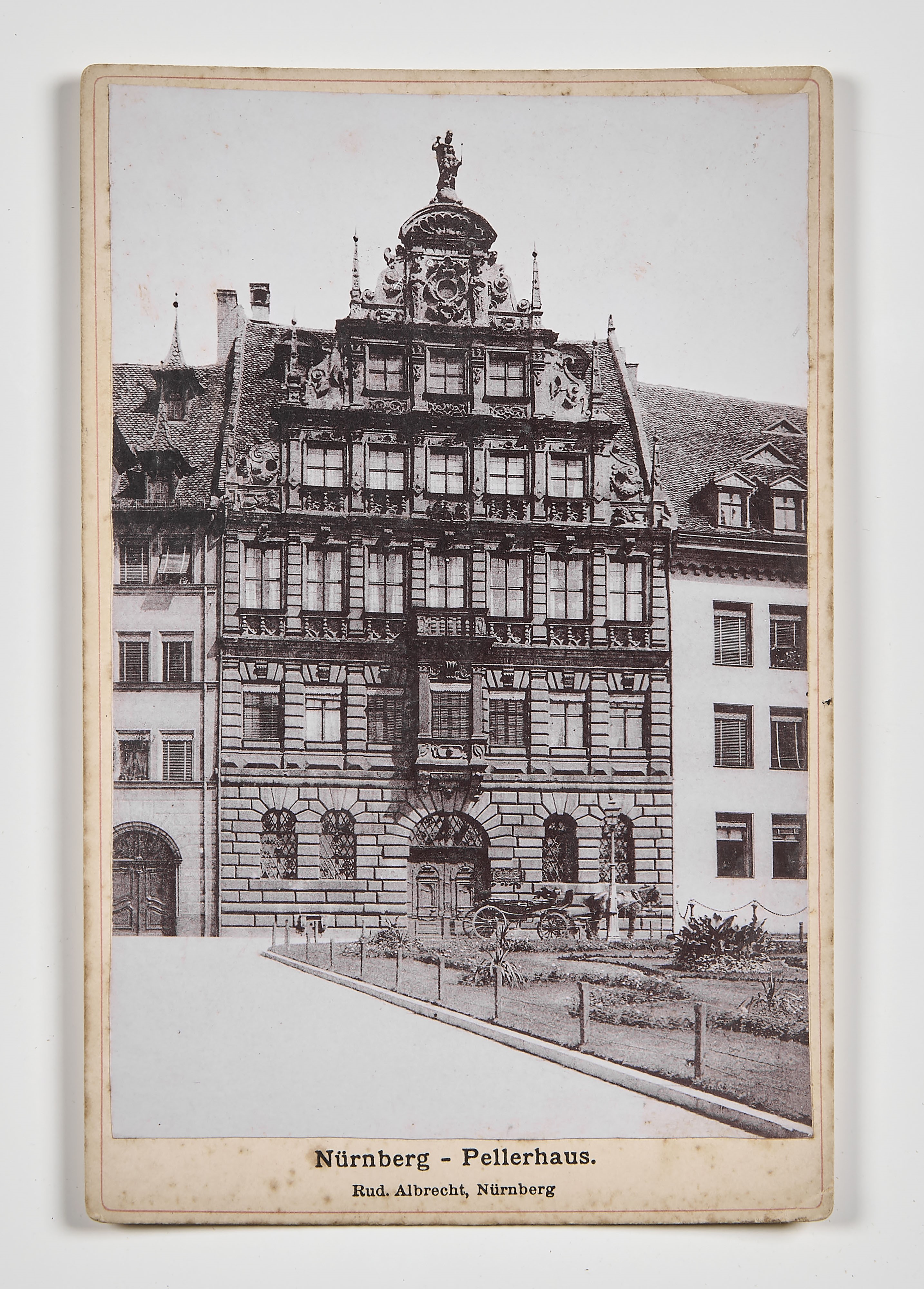 Collezione di 21 carte cabinet di vedute di città