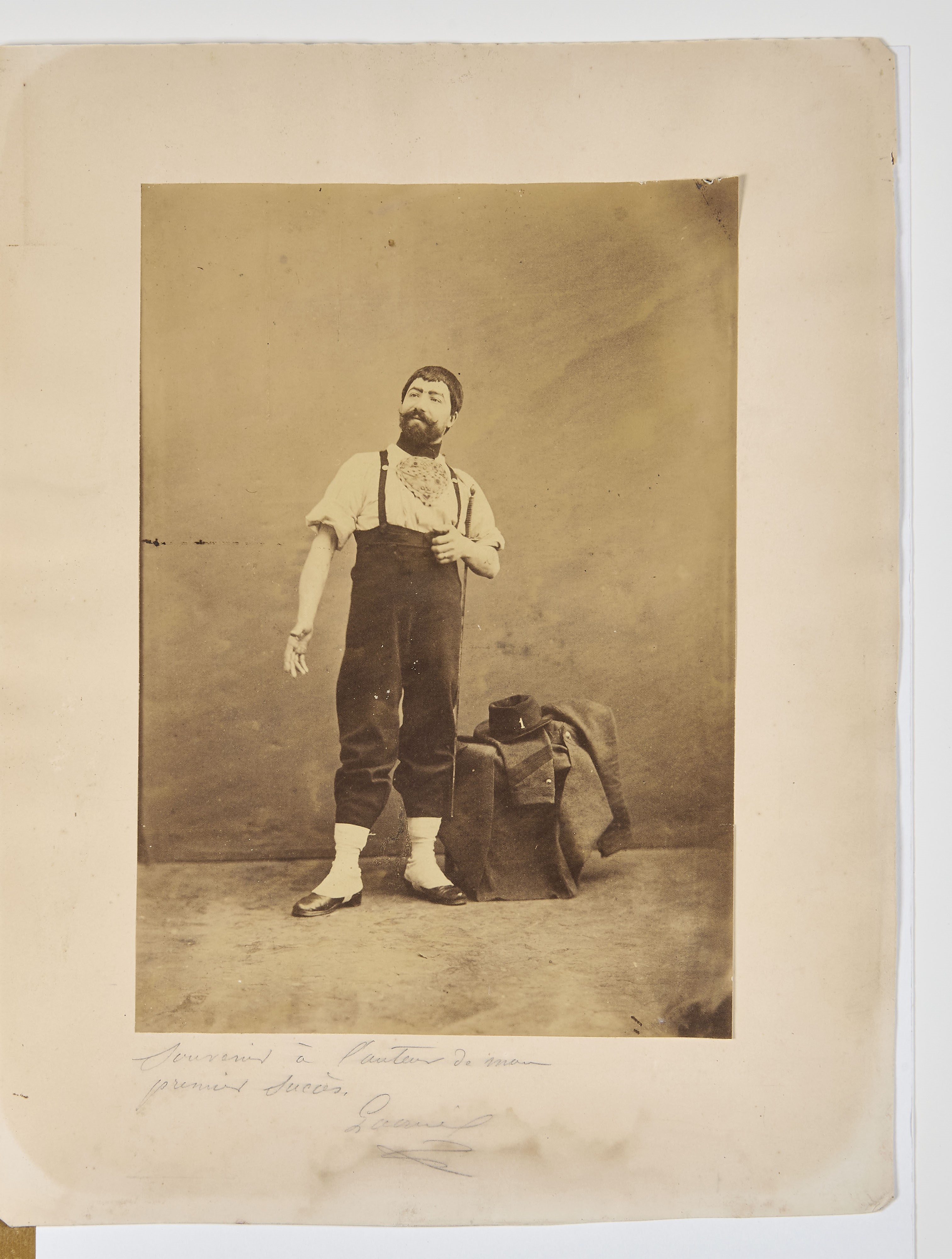 Cartella di 5 fotografie all’albumina