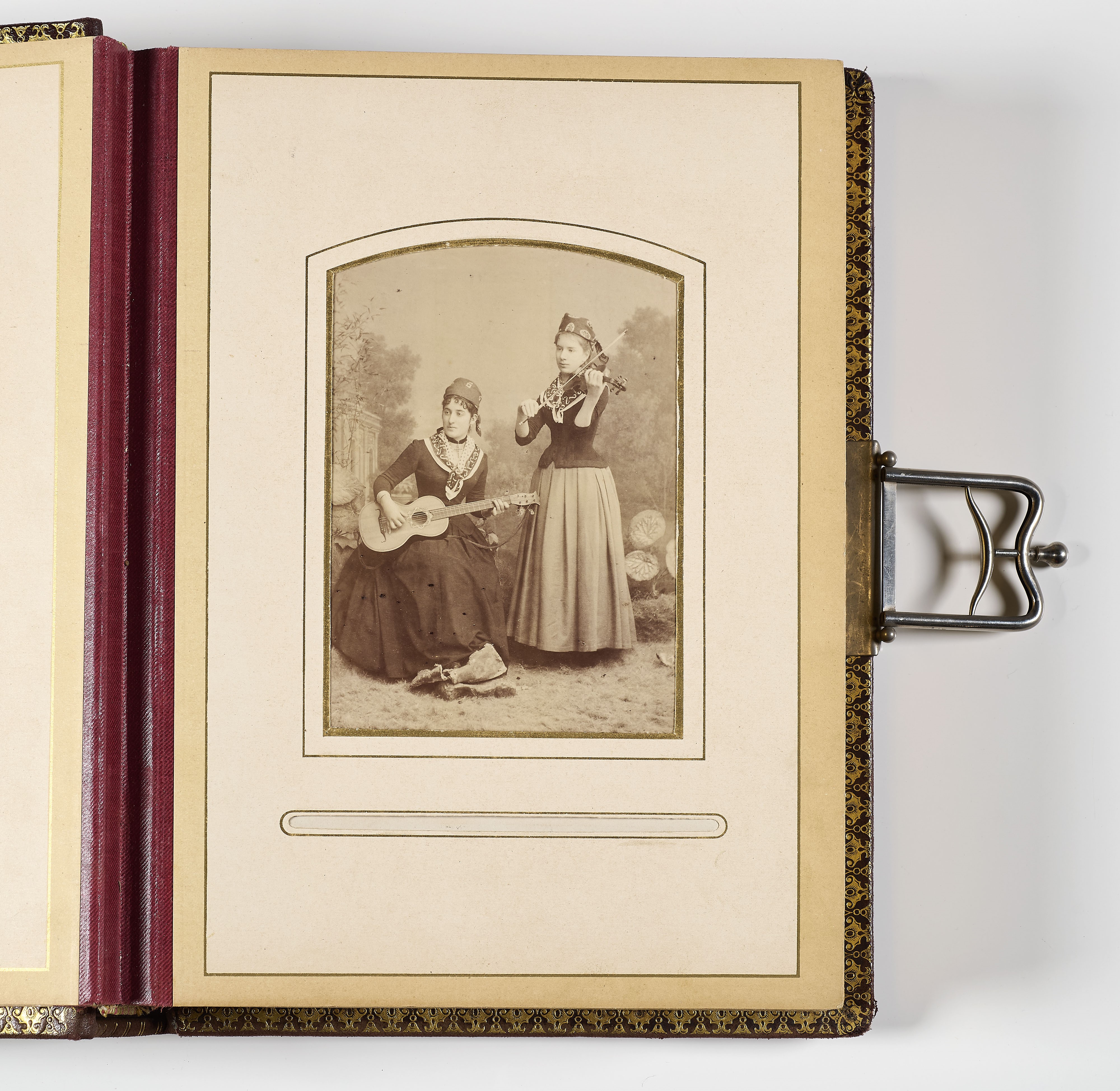 Album di famiglia francese, fine XIX secolo