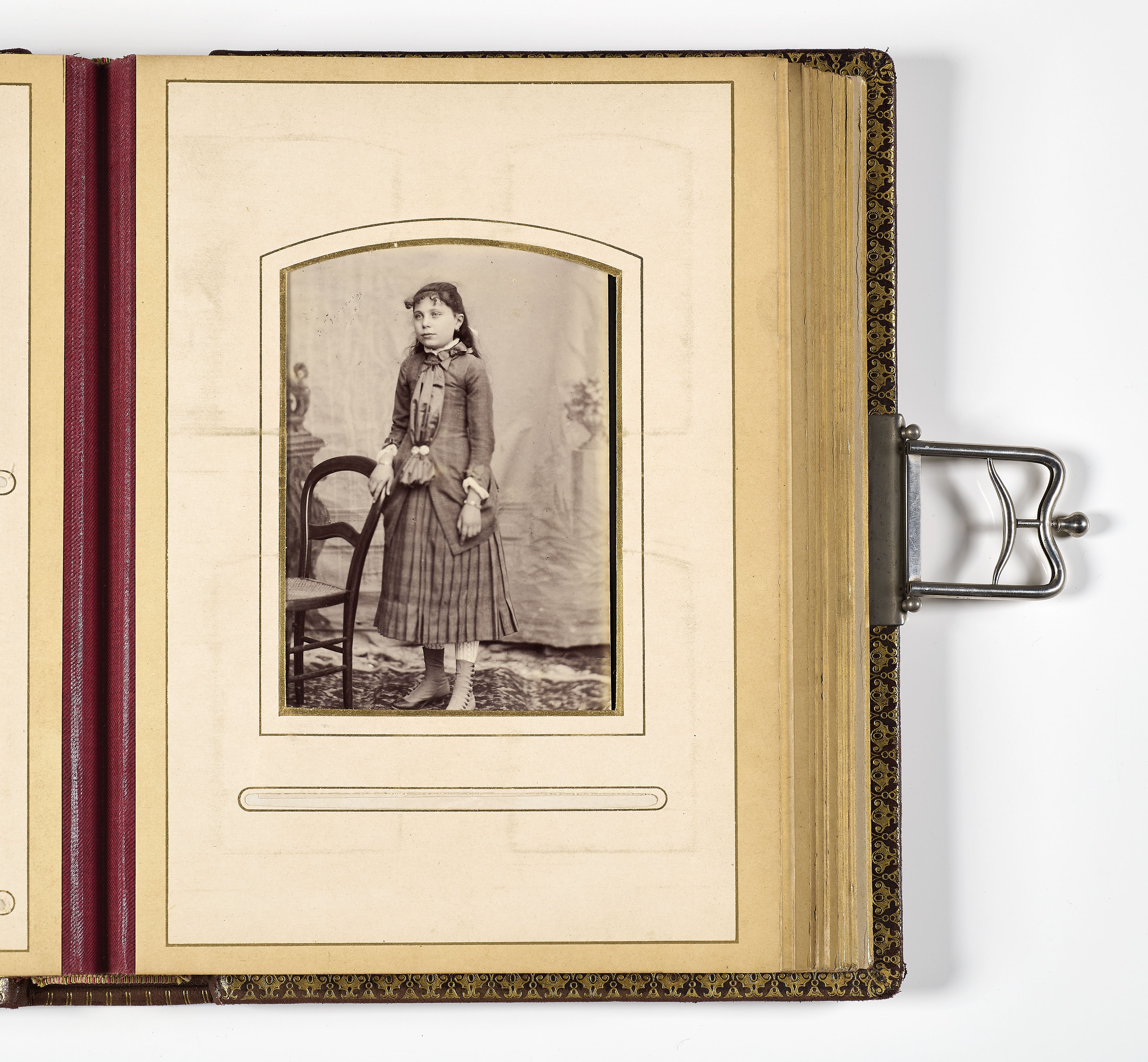 Album di famiglia francese, fine XIX secolo