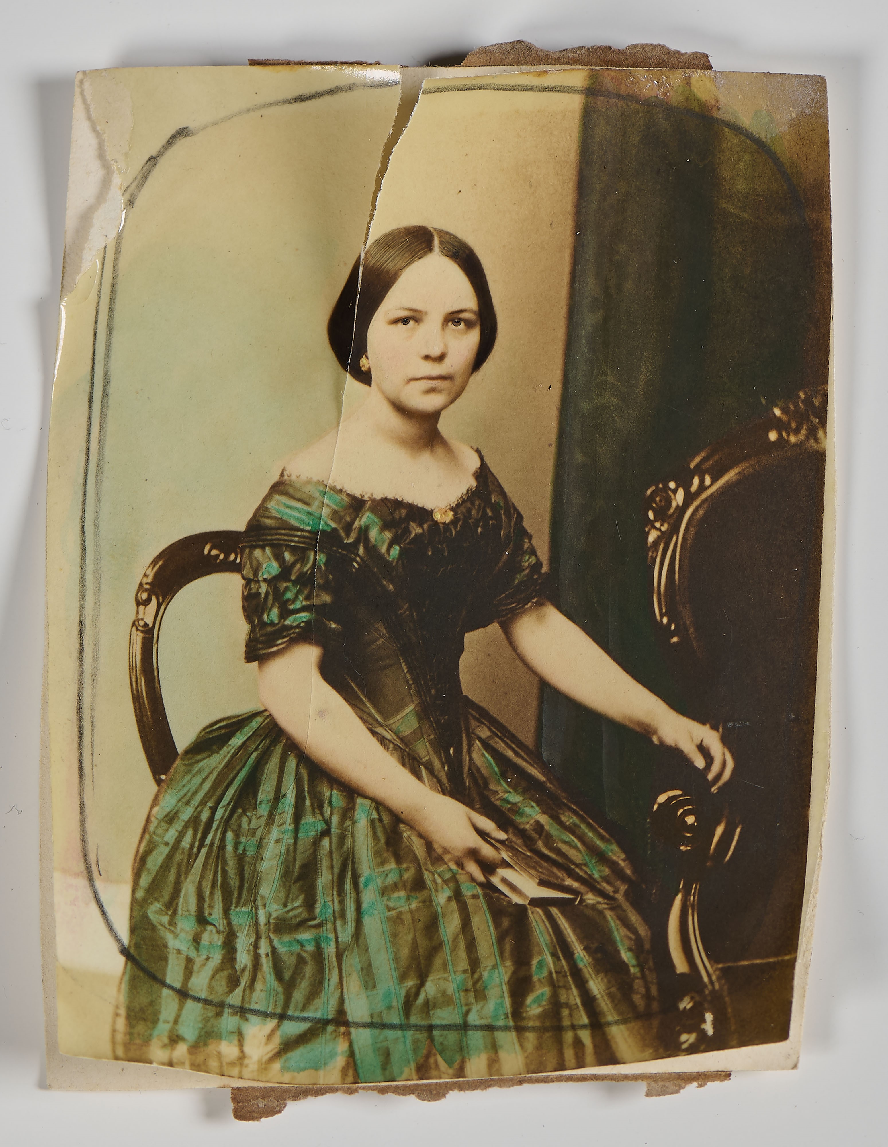 Cartella di 45 fotografie, lastre di dagherrotipo e una pannotipia