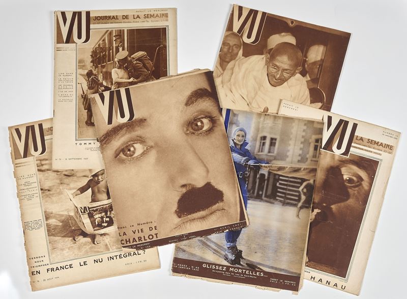 Collezione di 62 fascicoli della rivista 'VU. Journal de la semaine', 1928-31