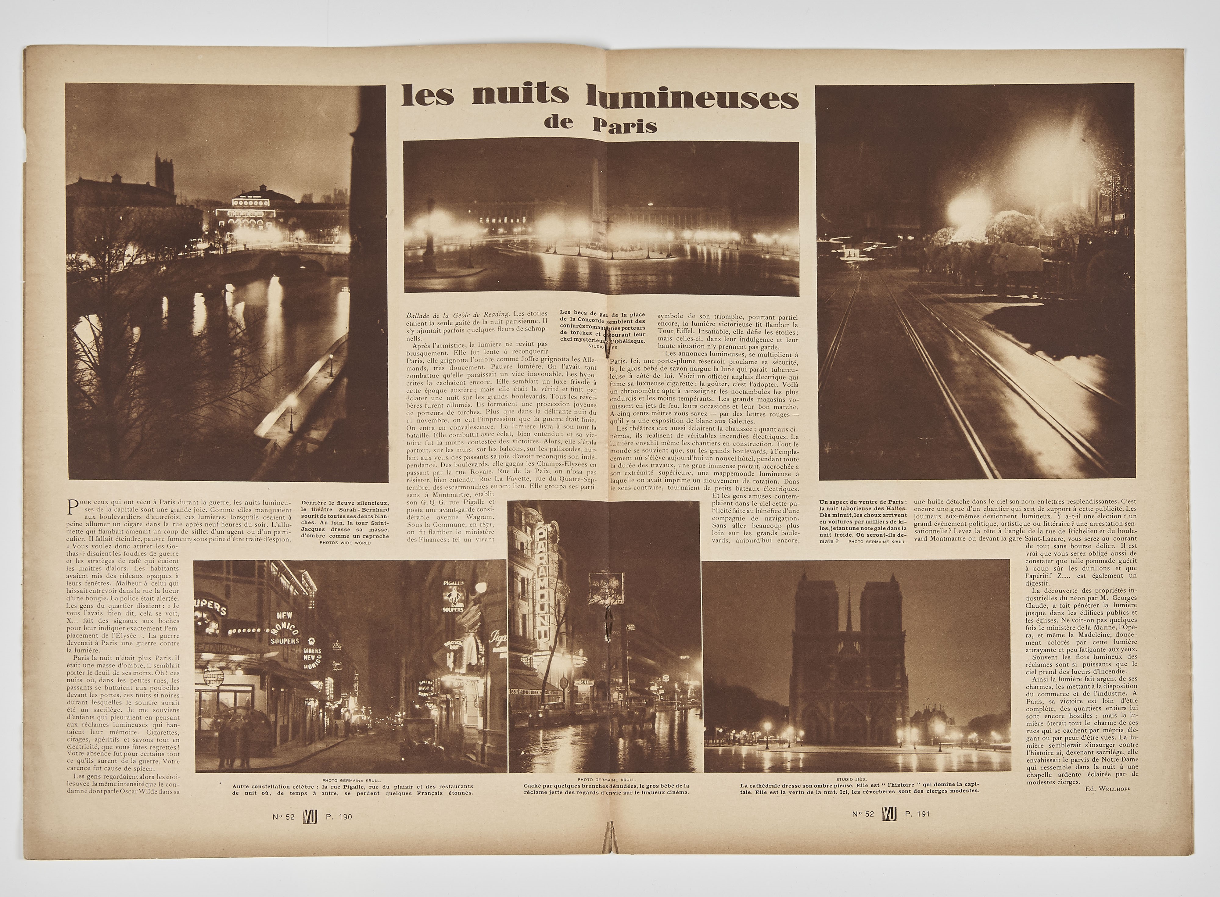 Collezione di 62 fascicoli della rivista 'VU. Journal de la semaine', 1928-31