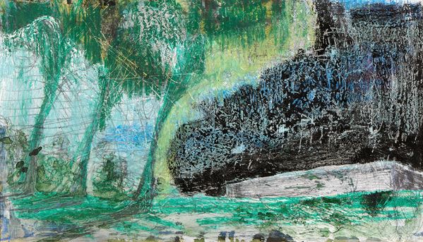 Pierluigi Pusole : Senza titolo  ((1994))  - Tecnica mista su carta - Asta Parade - Arte Moderna, Contemporanea e Grafica - Casa d'aste Farsettiarte