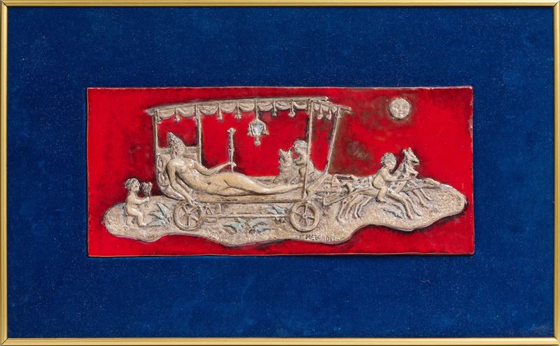 Corteo con Venere e putti